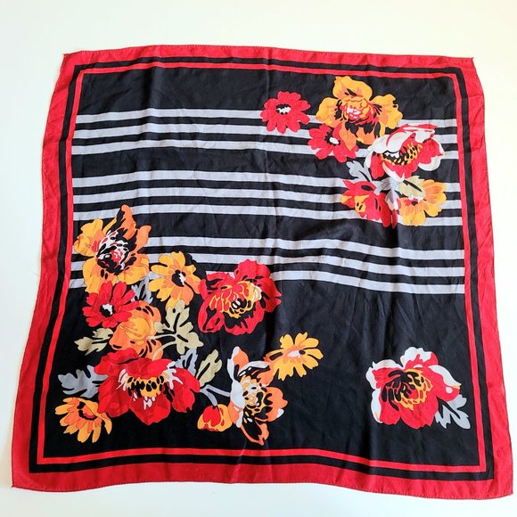 vintage square scarf. - Picture 1 of 2
